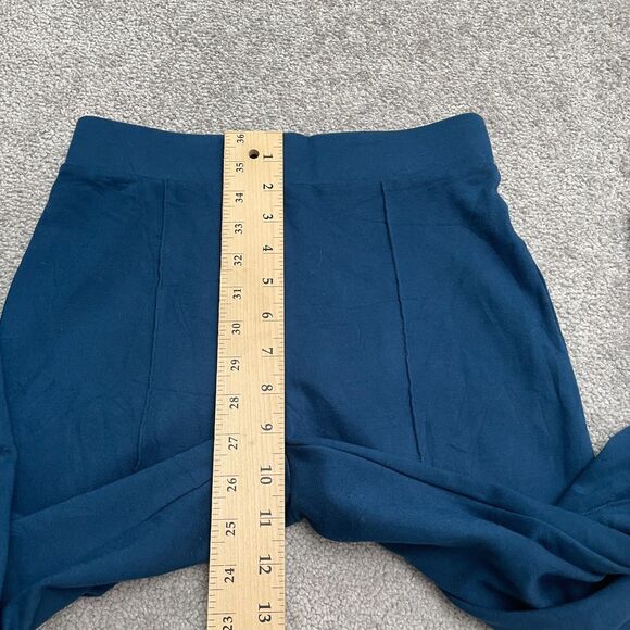 Philosopy Flare Boot Cut Leggings Womens XS Teal High Rise Stretch Pull On 25x25 - Picture 7 of 10